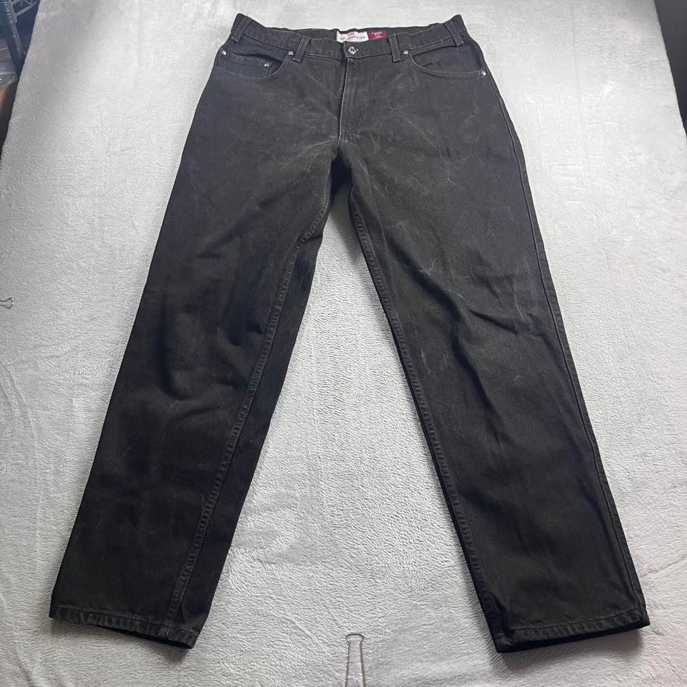 Levi Strauss Signature 545 Loose‎ Fit Mens Jeans Black W36 L32 00545-0260